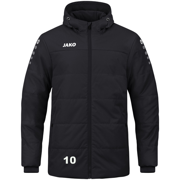 Coachjacke Team mit Kapuze 