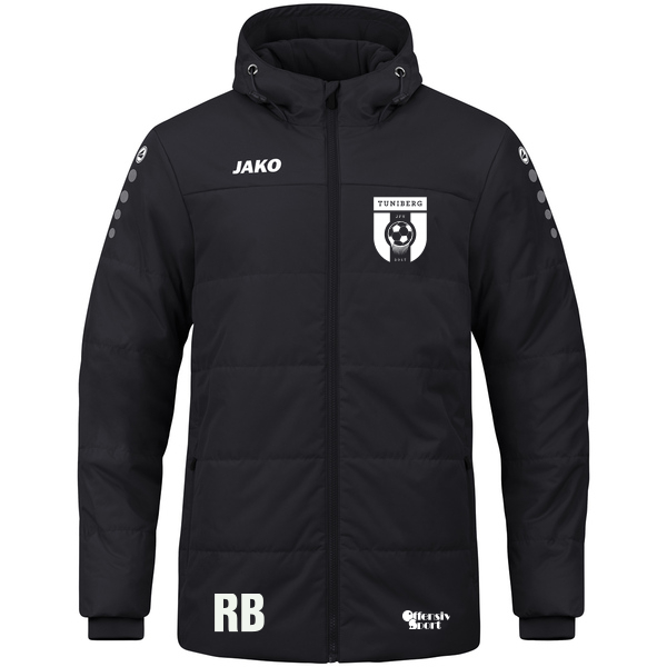 Coachjacke Team mit Kapuze 
