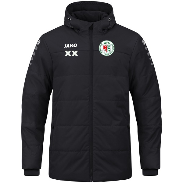 Coachjacke Team mit Kapuze 