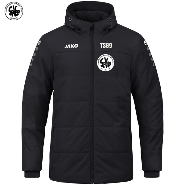 Coachjacke Team mit Kapuze 
