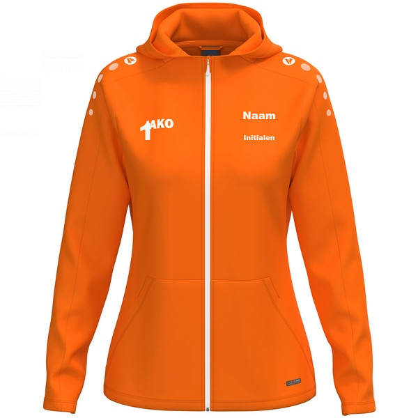 womanJas met kap One damesmaten 