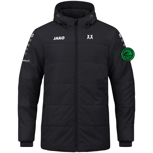 Coachjacke Team mit Kapuze 