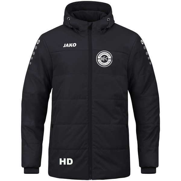 Coachjacke Team mit Kapuze 