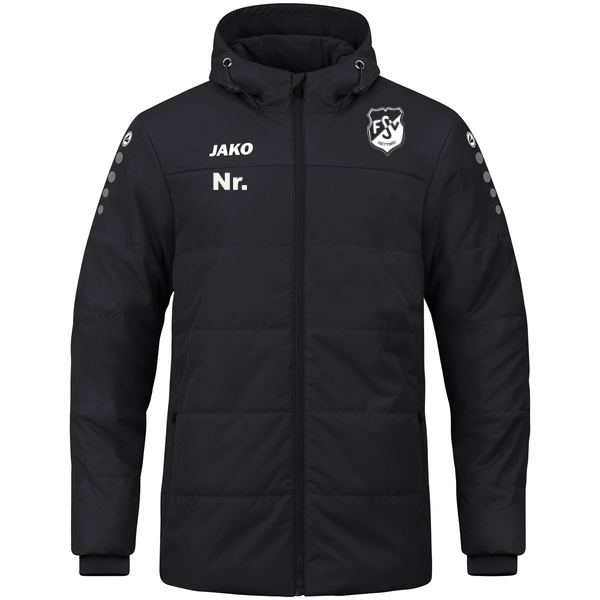 Coachjacke Team mit Kapuze 