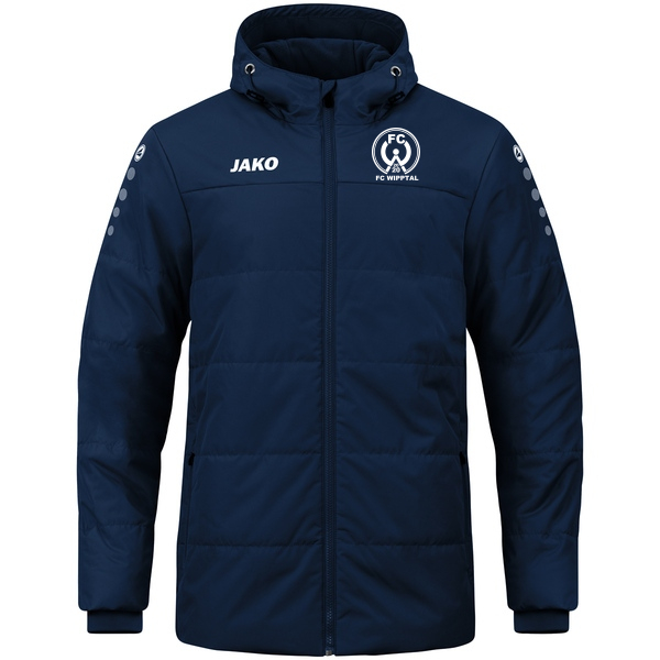 Coachjacke Team mit Kapuze 