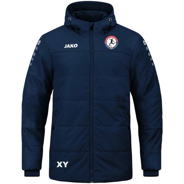 Coachjacke Team mit Kapuze 