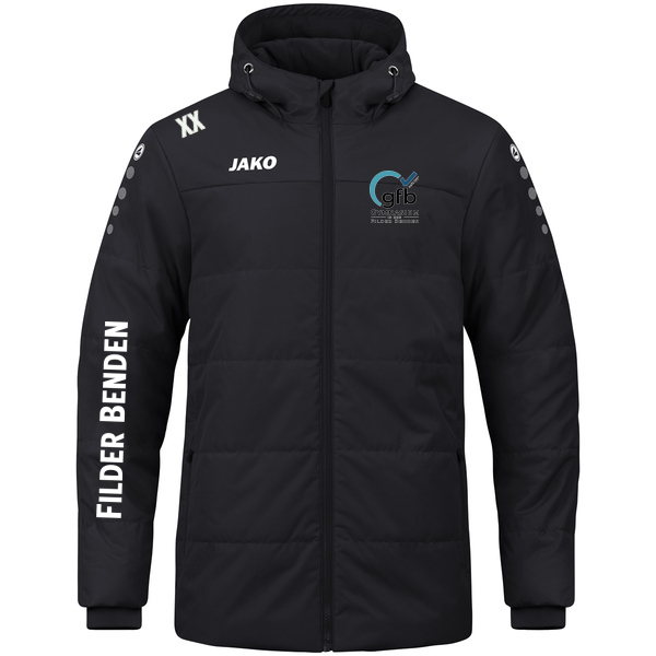 Coachjacke Team mit Kapuze 