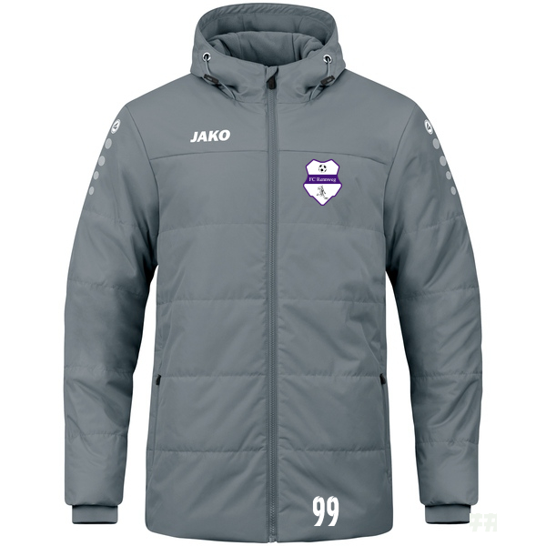 Coachjacke Team mit Kapuze 