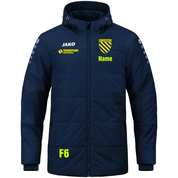 Coachjacke Team mit Kapuze 