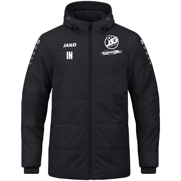 Coachjacke Team mit Kapuze 