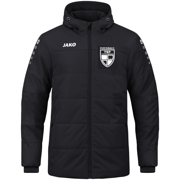 Coachjacke Team mit Kapuze 