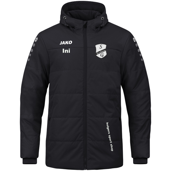 Coachjacke Team mit Kapuze 