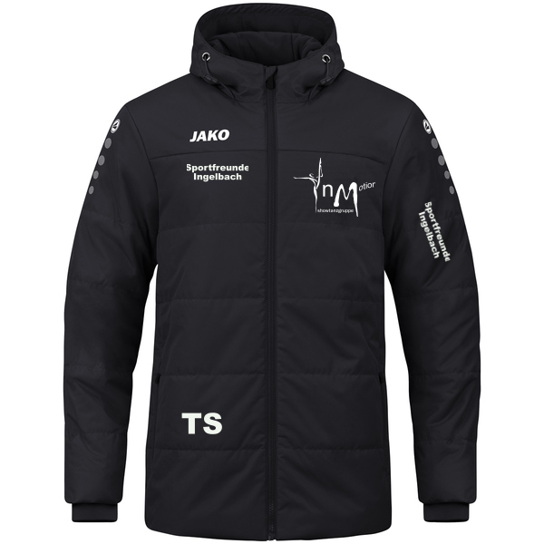 Coachjacke Team mit Kapuze 