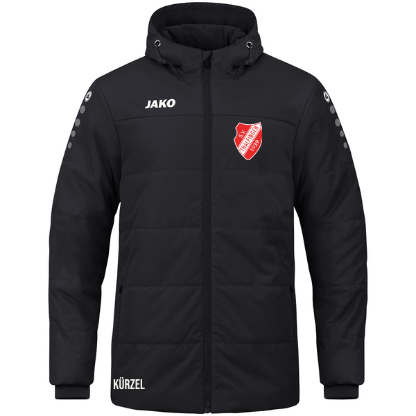Coachjacke Team mit Kapuze 