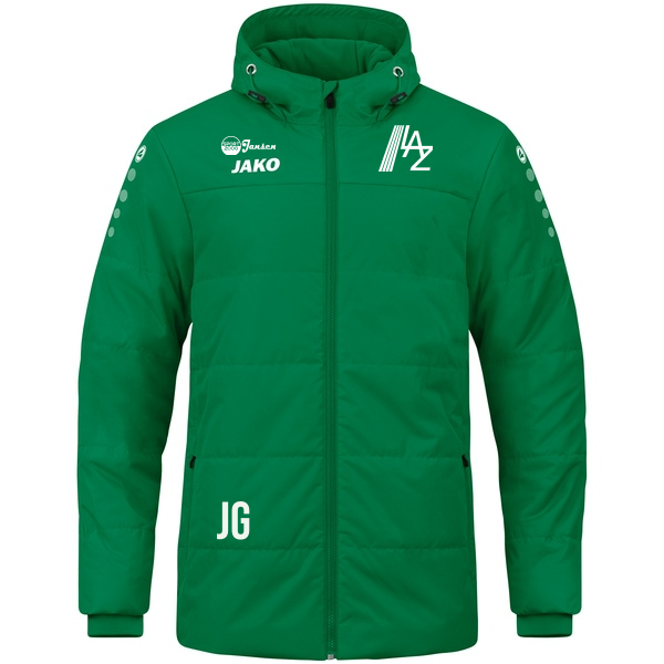 Coachjacke Team mit Kapuze 