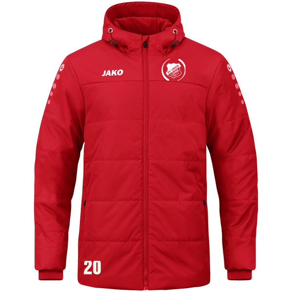 Coachjacke Team mit Kapuze 