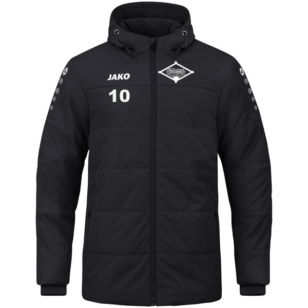 Coachjacke Team mit Kapuze 