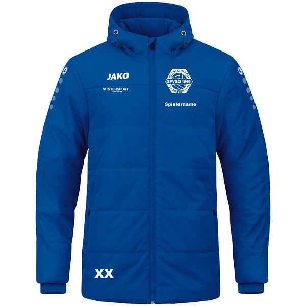 Coachjacke Team mit Kapuze 