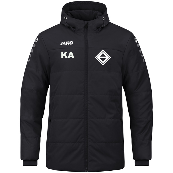 Coachjacke Team mit Kapuze 
