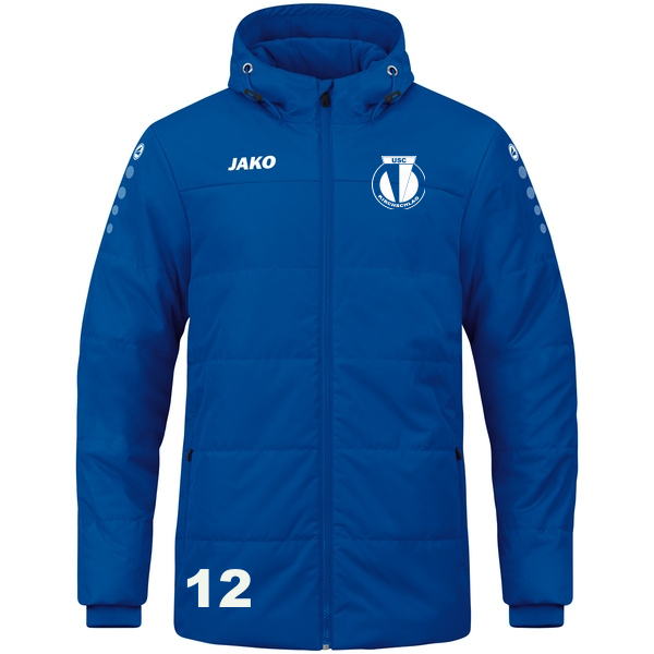 Coachjacke Team mit Kapuze 