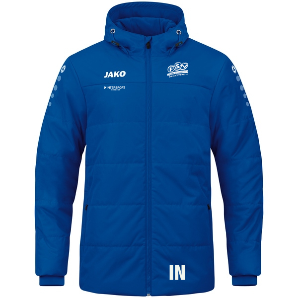 Coachjacke Team mit Kapuze 