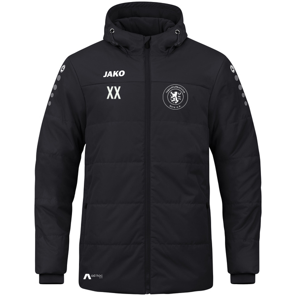 Coachjacke Team mit Kapuze 