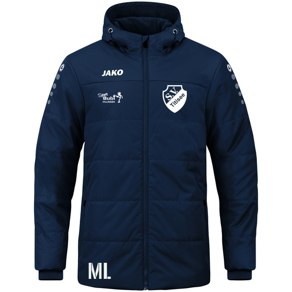 Coachjacke Team mit Kapuze 
