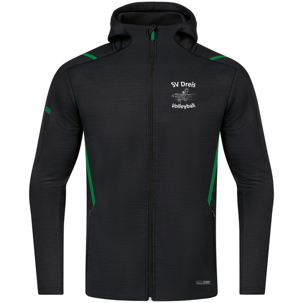 KinderFreizeitjacke Challenge mit Kapuze 