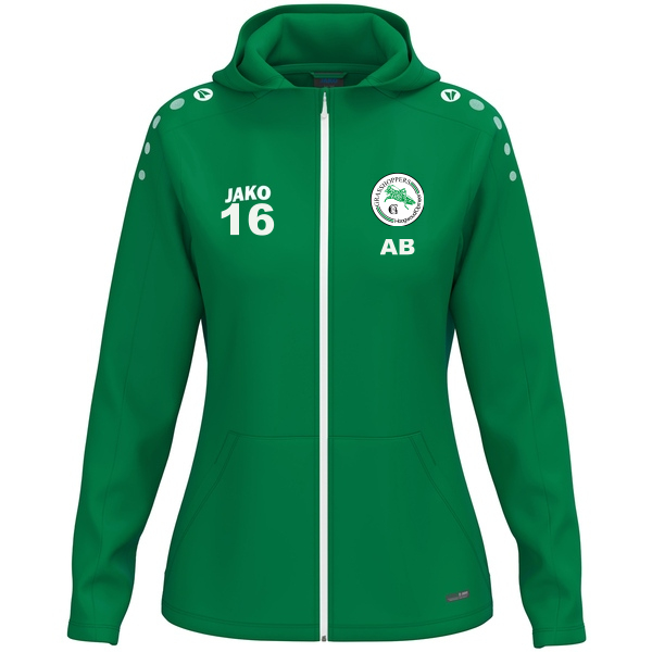 womanJas met kap One damesmaten 