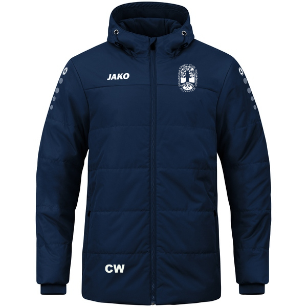 Coachjacke Team mit Kapuze 