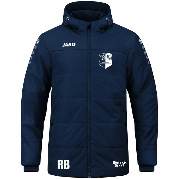 Coachjacke Team mit Kapuze 
