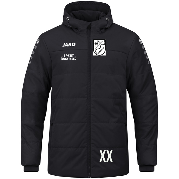 Coachjacke Team mit Kapuze 