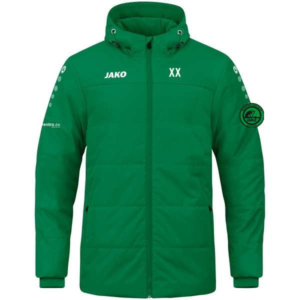 Coachjacke Team mit Kapuze 