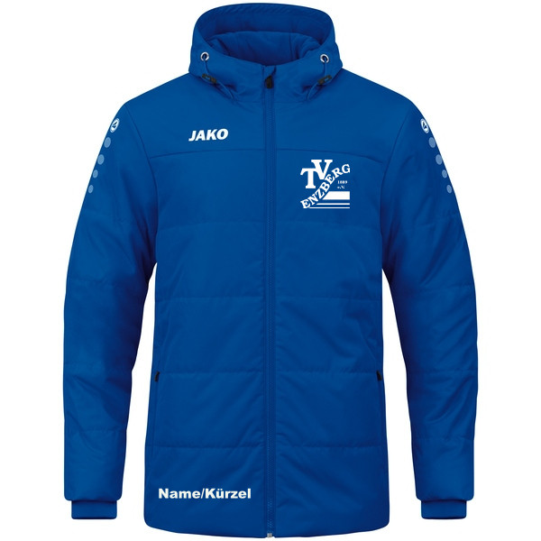 Coachjacke Team mit Kapuze 