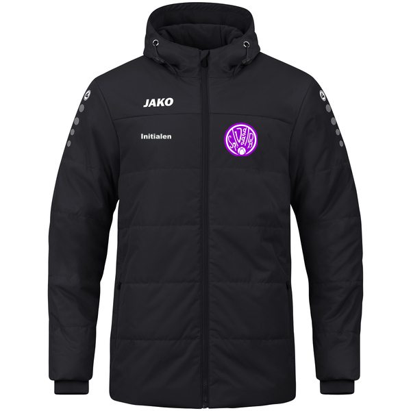 Coachjacke Team mit Kapuze 