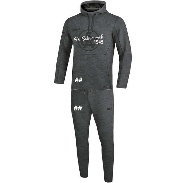 Jogginganzug Premium Basics mit Kapuzensweat 