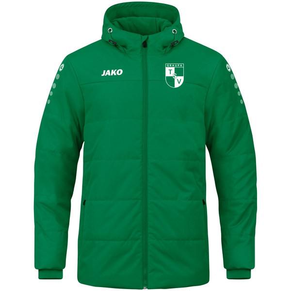 Coachjacke Team mit Kapuze 
